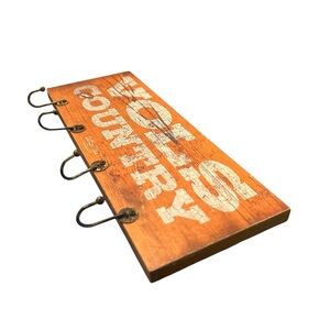 University of Tennessee “Vols Country” Wooden Key Holder